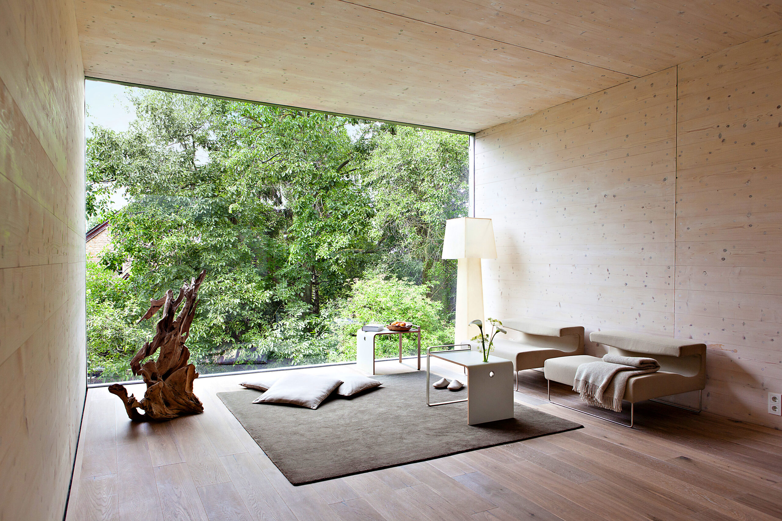 casa in legno massello naturale